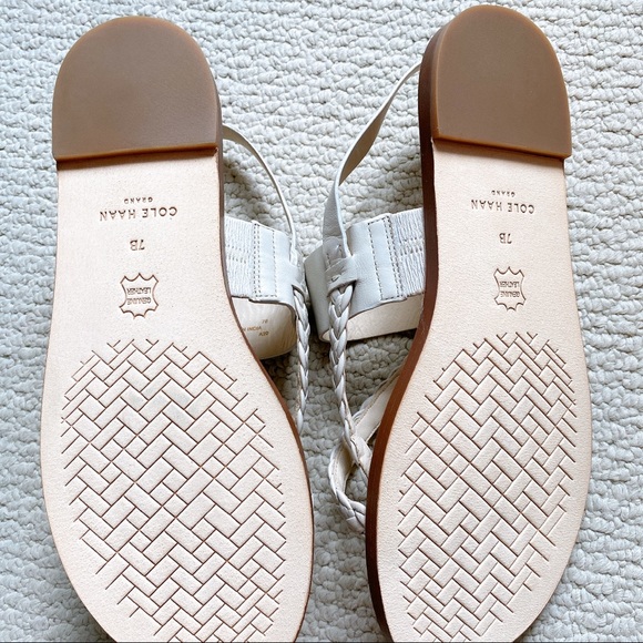 NIB Cole Haan Anica Braided Thong Sandal - Picture 4 of 7